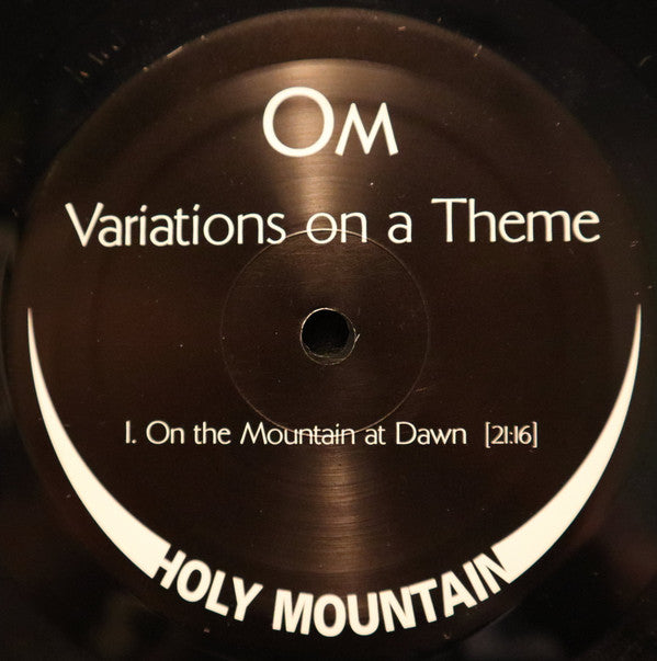 OM (8) : Variations On A Theme (LP, Album, RP)