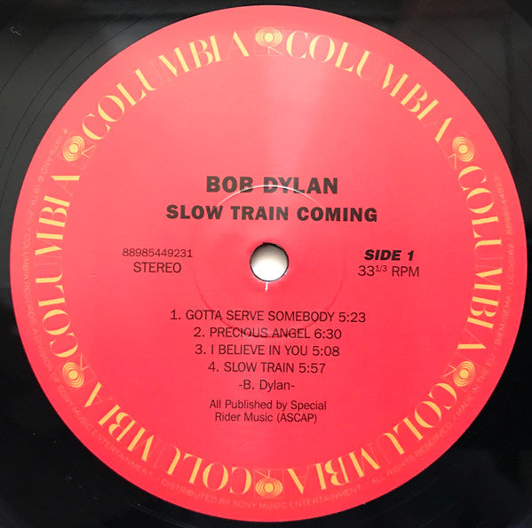 Bob Dylan : Slow Train Coming (LP, Album, RE, RM, 180)