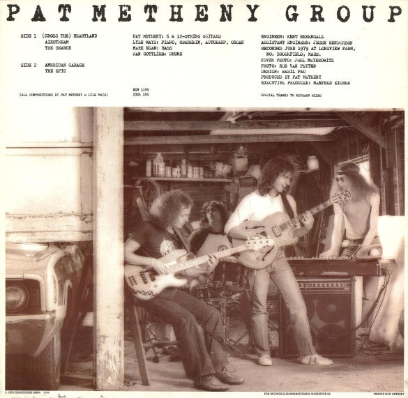 Pat Metheny Group : American Garage (LP, Album)