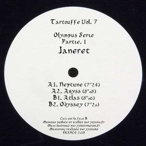 Janeret : Olympus Serie Partie. 1 (12")