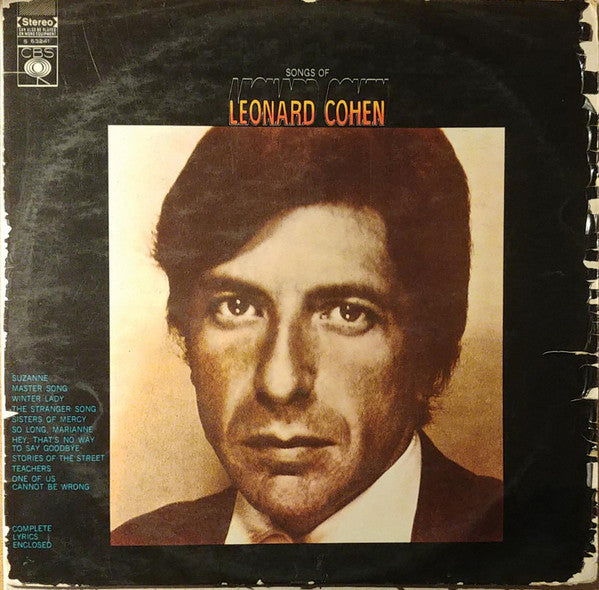 Leonard Cohen : Songs Of Leonard Cohen  (LP, Album)