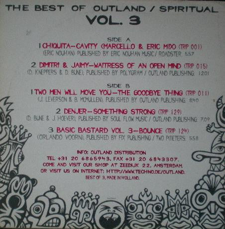 Various : The Best Of Outland / Spiritual Vol. 3 (LP, Comp)