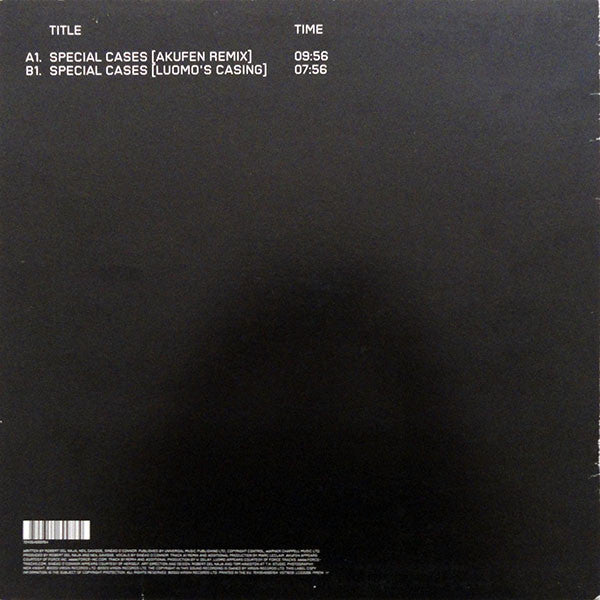 Massive Attack : Special Cases (12", Single)