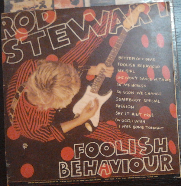 Rod Stewart : Foolish Behaviour (LP, Album)