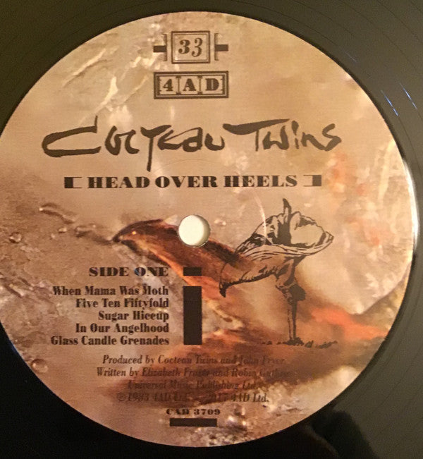 Cocteau Twins : Head Over Heels (LP, Album, RE, RM)