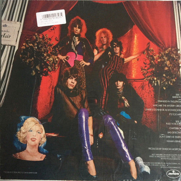 New York Dolls : Too Much Too Soon (LP, Album, RP, Red)