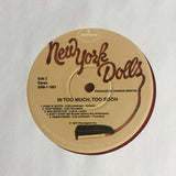 New York Dolls : Too Much Too Soon (LP, Album, RP, Red)