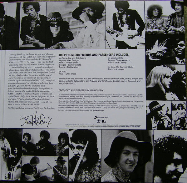 The Jimi Hendrix Experience : Electric Ladyland (2xLP, Album, RE, RM, 180)