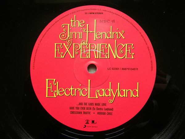 The Jimi Hendrix Experience : Electric Ladyland (2xLP, Album, RE, RM, 180)