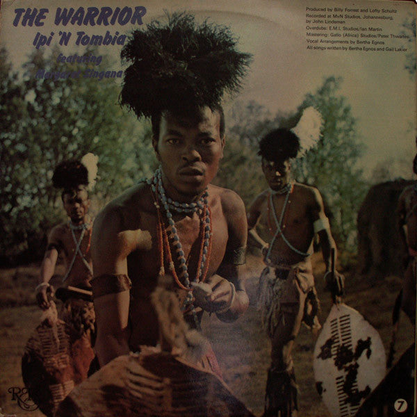 Ipi-Tombi Featuring Margaret Singana : The Warrior (LP, Album, Gat)