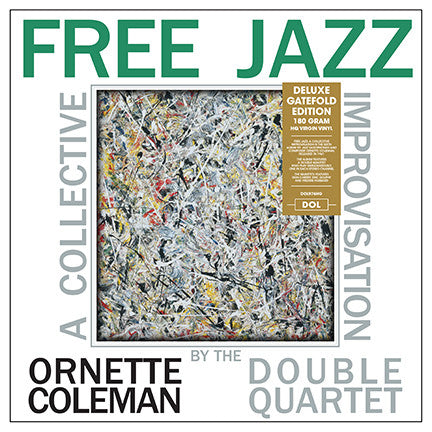 The Ornette Coleman Double Quartet : Free Jazz (LP, Album, RE)