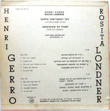 Henri Gerro, Rosita Londner : Der Singendikter Milner - Lomir Sich Iberbetn (LP)