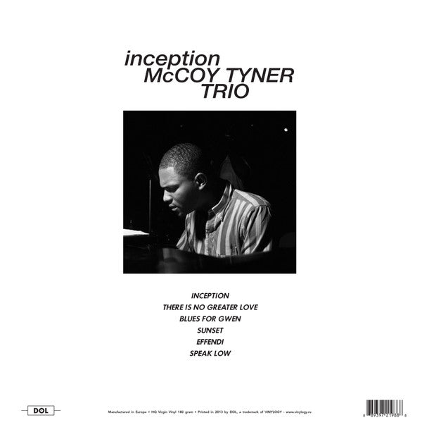 McCoy Tyner Trio : Inception (LP, Album, RE, Unofficial, 180)