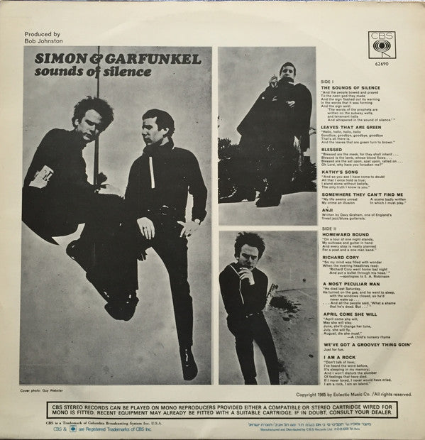 Simon & Garfunkel : Sounds Of Silence (LP, Album)