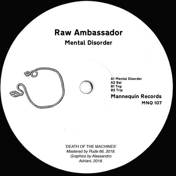 Raw Ambassador : Mental Disorder (12")