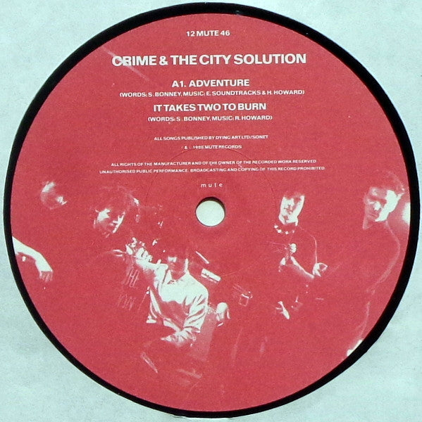 Crime And The City Solution* : The Kentucky Click / Adventure (12", Single)