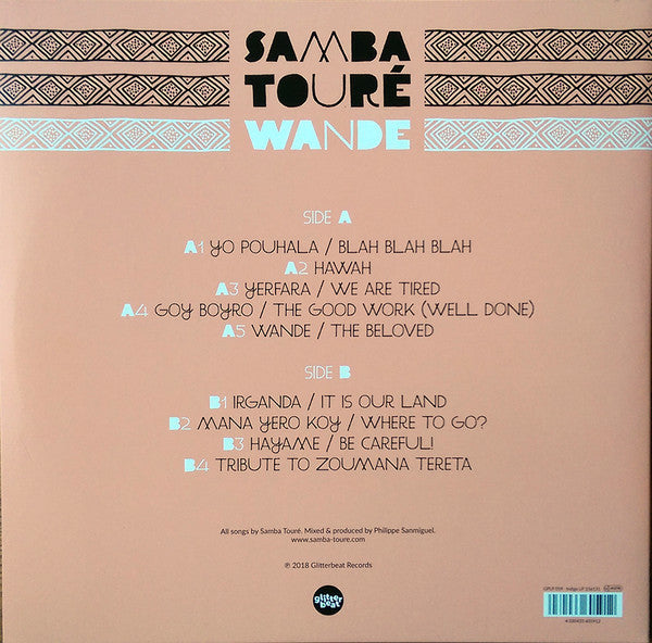 Samba Touré : Wande (LP, Album)