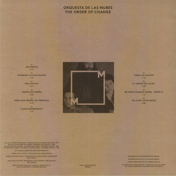 Orquesta De Las Nubes : The Order Of Change (LP, Comp)