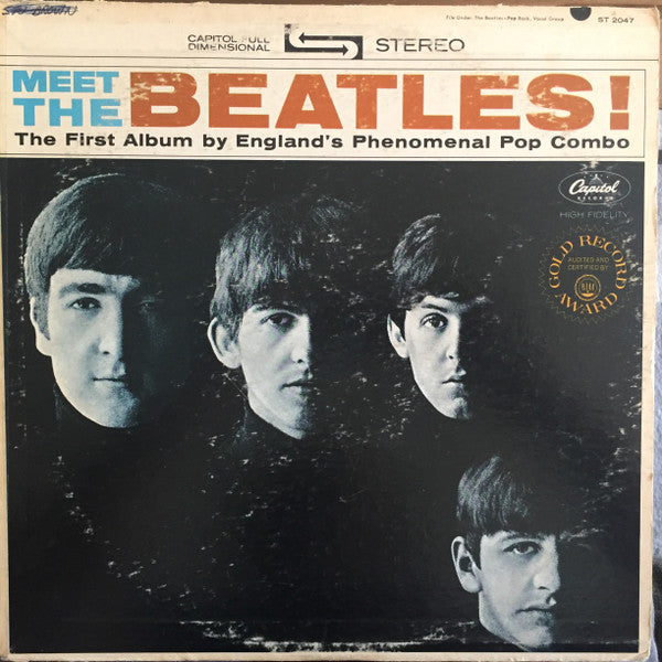 The Beatles : Meet The Beatles! (LP, Album, Scr)