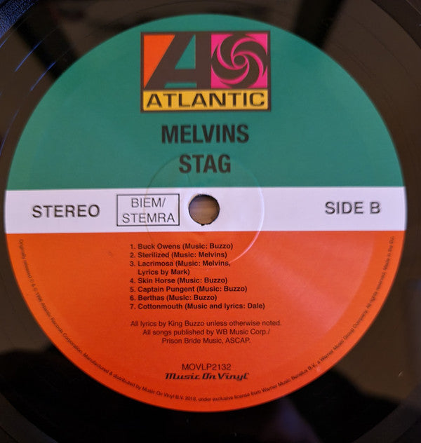 Melvins : Stag (LP, Album, RE, 180)