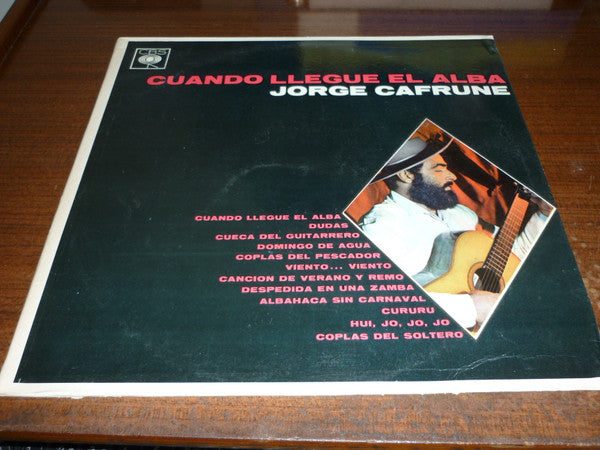 Jorge Cafrune : Cuando Llegue El Alba (LP, Album, Mono)