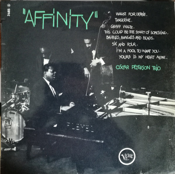 The Oscar Peterson Trio : Affinity (LP, Album, Mono)