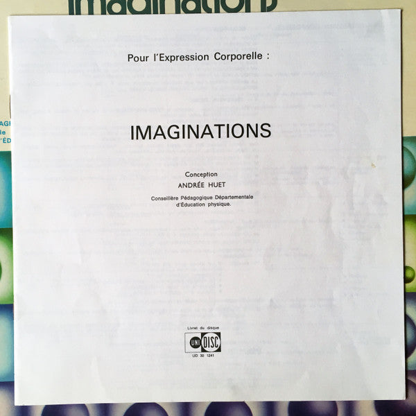 Eric Thibor : Imaginations Pour L'expression Corporelle (LP, Album, RE)