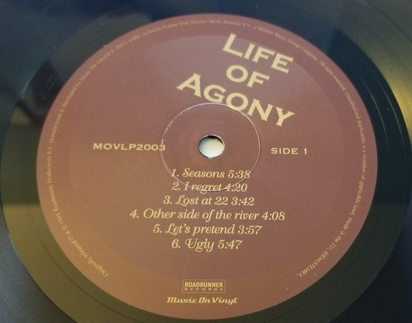 Life Of Agony : Ugly (LP, Album, RE)