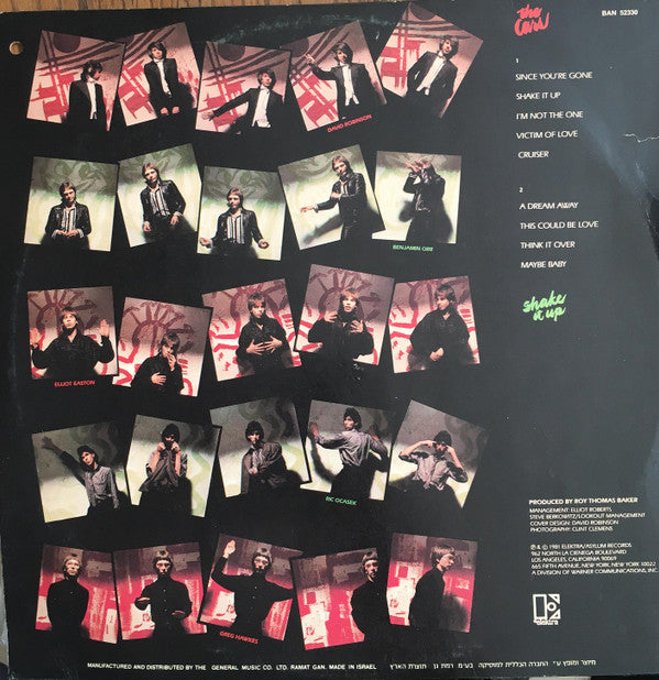 The Cars : Shake It Up (LP, Album)