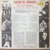 Here Is Israel : Here Is Israel (An Israeli Happening) (LP, Album, Mono)