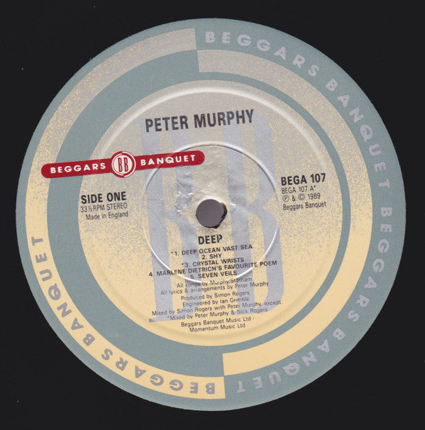 Peter Murphy : Deep (LP, Album)