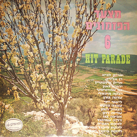 Various : מצעד הפזמונים 6 - Hit Parade (LP, Comp)