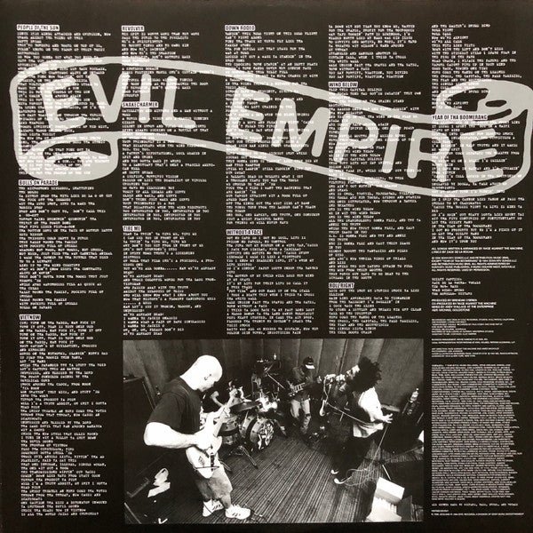 Rage Against The Machine : Evil Empire (LP, Album, RE, RM, 180)