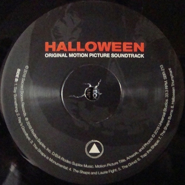 John Carpenter, Cody Carpenter , And Daniel Davies : Halloween (Original Motion Picture Soundtrack) (LP, Album)