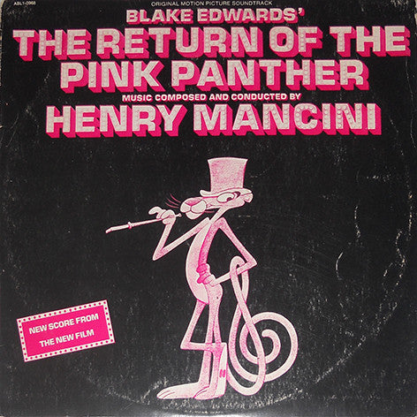 Henry Mancini : Blake Edwards' The Return Of The Pink Panther (LP, Album)