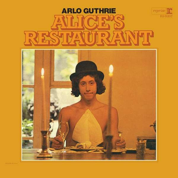 Arlo Guthrie : Alice's Restaurant (LP, Album, Mono, RE, 180)