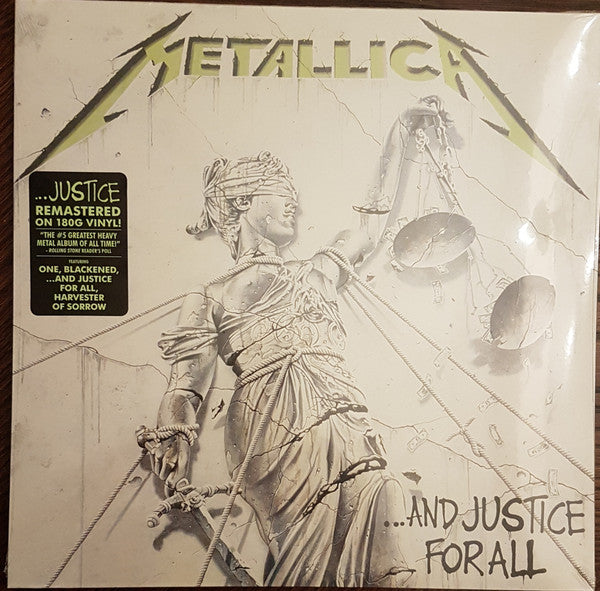 Metallica : ...And Justice For All (2xLP, Album, RE, RM, 180)