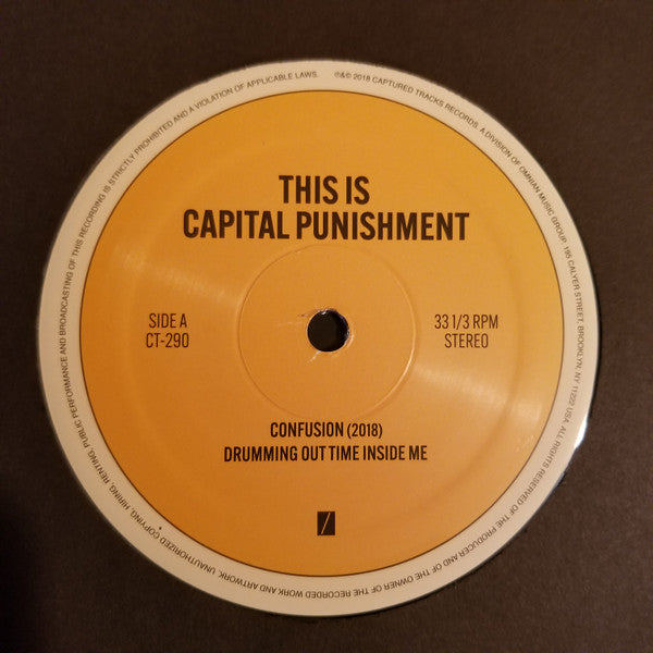 Capital Punishment (4) : This Is Capital Punishment (12", EP, Ltd, Tra)