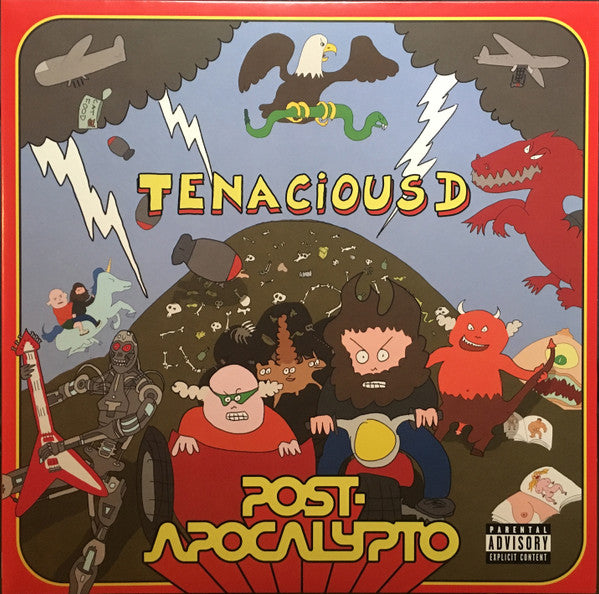 Tenacious D : Post-Apocalypto (LP, Album, Gre)