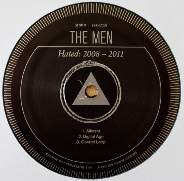 The Men (2) : Hated: 2008 - 2011 (2xLP, Comp)