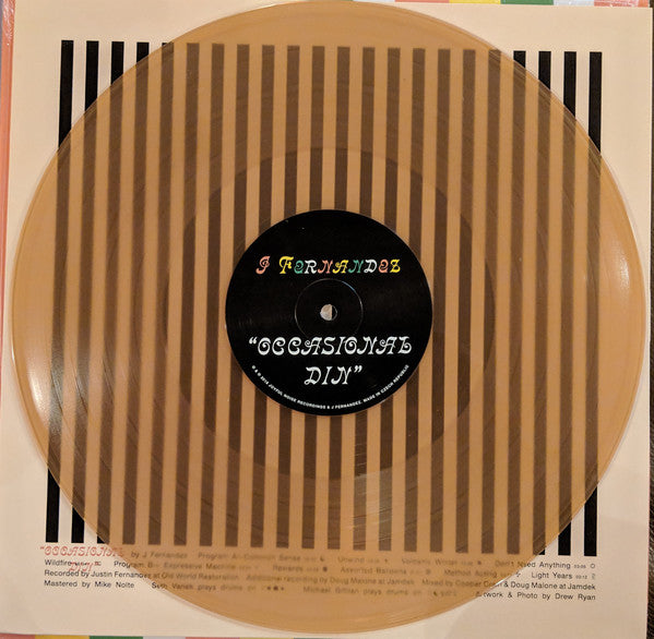 J Fernandez : Occasional Din (LP, Album, Bee)