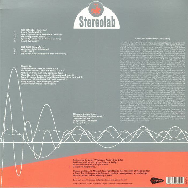 Stereolab : The Groop Played "Space Age Batchelor Pad Music" (LP, MiniAlbum, RE, RM, Cle)