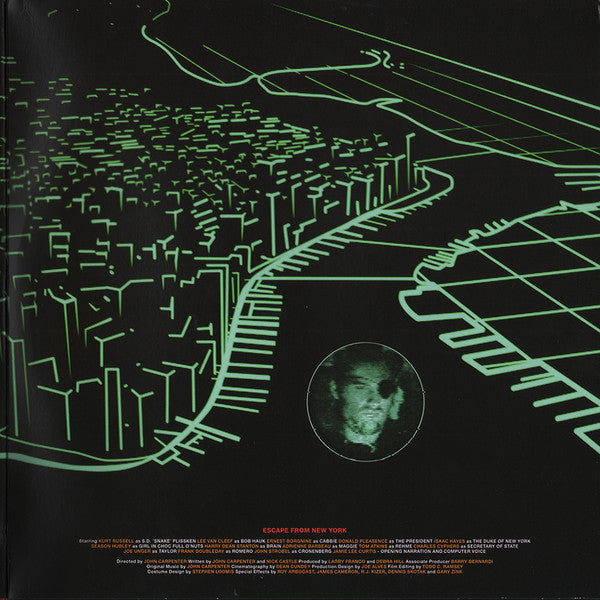 John Carpenter In Association With Alan Howarth :   Escape from New York (2xLP, Ltd)