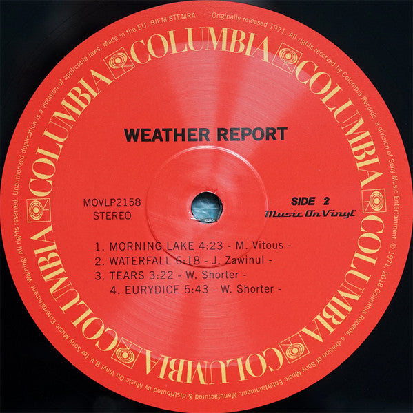 Weather Report : Weather Report (LP, Album, RE)