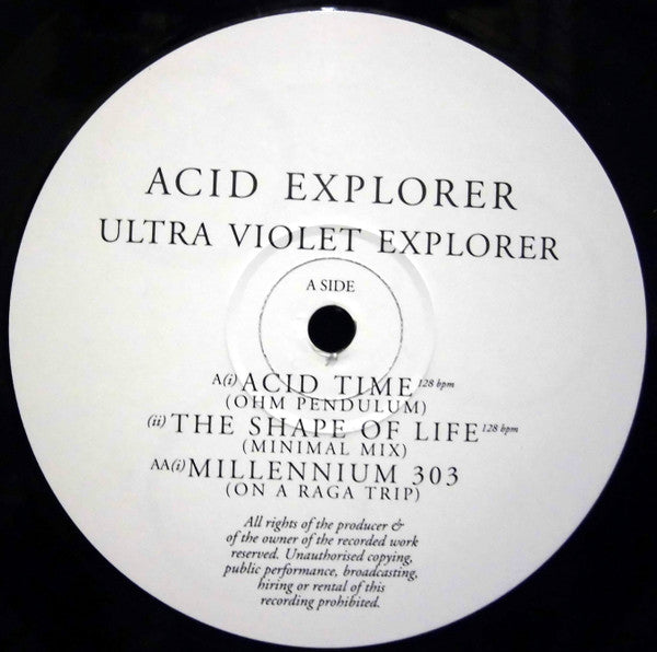 Ultra Violet Explorer* : Acid Explorer (12")