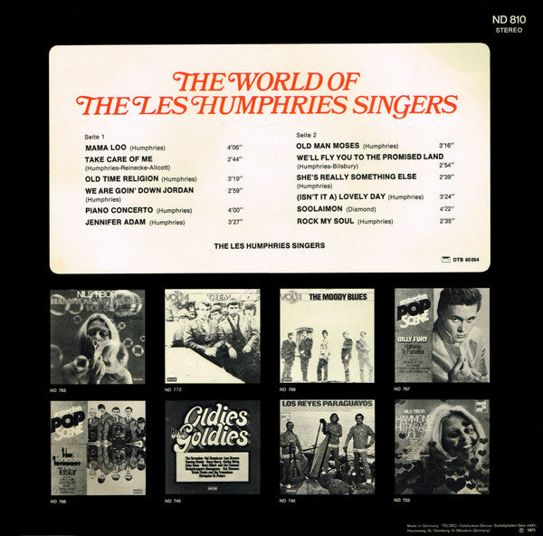 The Les Humphries Singers* : The World Of The Les Humphries Singers (LP, Comp)