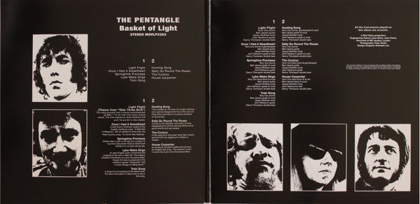 Pentangle : Basket Of Light (LP, Album, RE, RM, 180)