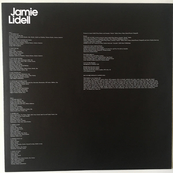 Jamie Lidell : Jim (LP, Album)