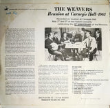 The Weavers : Reunion At Carnegie Hall - 1963 (LP, Album, Mono)