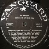 The Weavers : Reunion At Carnegie Hall - 1963 (LP, Album, Mono)